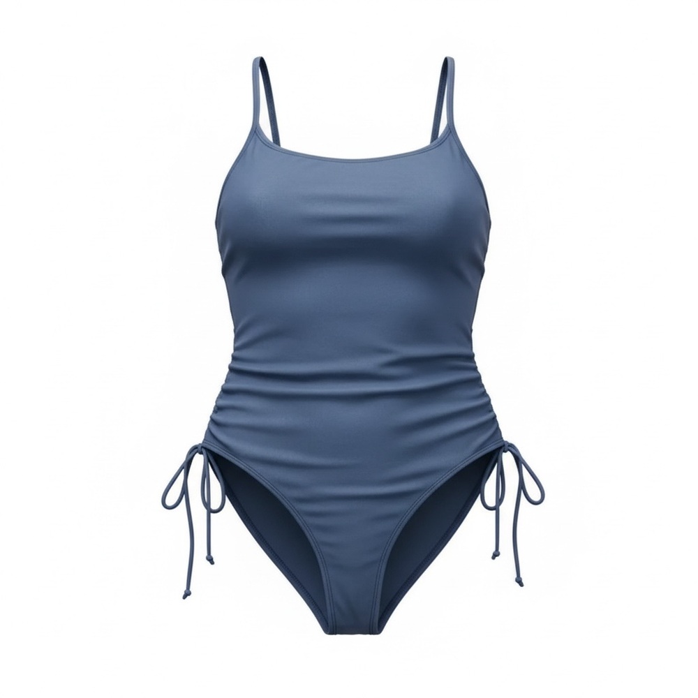 Pink Victoria’s Secret ruched side swimsuit